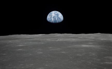 La Luna "celebra" los 50 años del Apolo 11 con un eclipse parcial