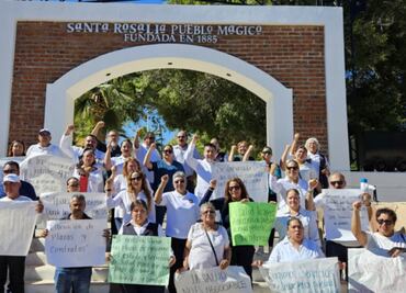 Trabajadores de Secretaría de Salud en Baja California Sur protestan por falta de insumos y exigen restitución de plazas