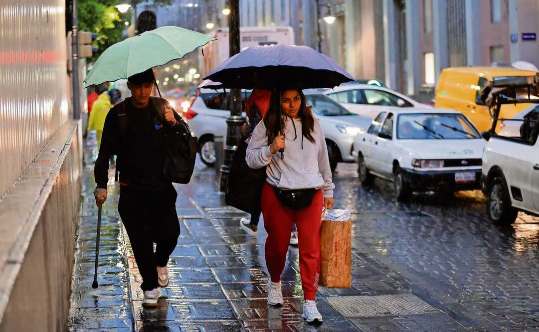 Lluvias muy fuertes en varios estados de la republica . Foto: Archivo / EL UNIVERSAL