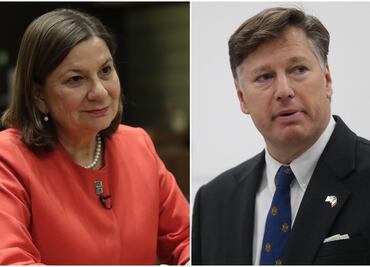 Christopher Landau y Martha Bárcena, diálogo de embajadores vía EL UNIVERSAL