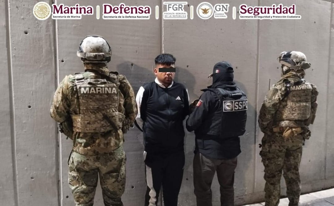 Detienen en Tlaxcala a “El Hacha”, operador regional del CJNG. Febrero 2026. Foto: Especial