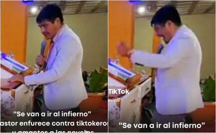 VIDEO: Pastor arremete contra "tiktokers" durante misa; "se van a ir al infierno"