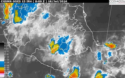 Se prevé cielo nublado y lluvias en el Valle de México