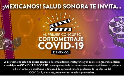Salud Sonora lanza concurso nacional de cortometraje sobre Covid-19