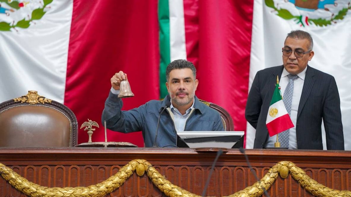 Congreso de CDMX recibe iniciativa de Clara Brugada sobre extorsión; será turnada a comisiones. Foto: Especial.