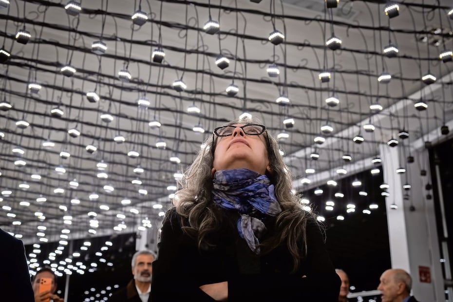 Esta pieza se titula "Atmosfonía de campo". Crédito: Santiago Reyes/ El Universal