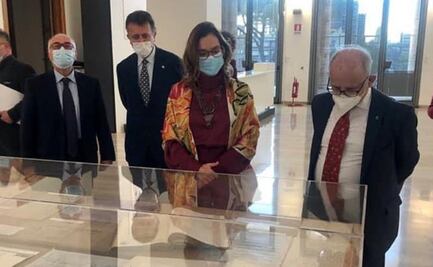 Habrá acceso digital a patrimonio entre Italia y México: Gutiérrez Müller