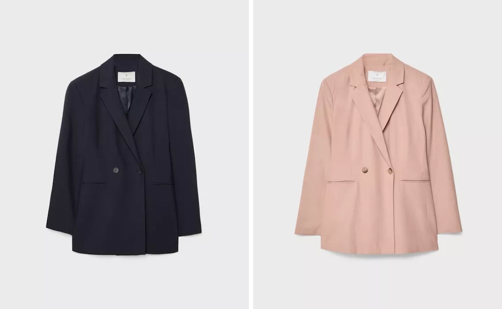 Un blazer bien hecho es la prenda que eleva cualquier look en segundos, incluso en los días más casuales. Foto: Stradivarius, Zara