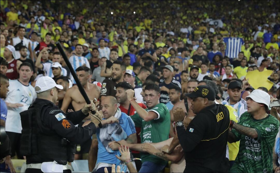Violencia en el Maracaná - Foto: EFE