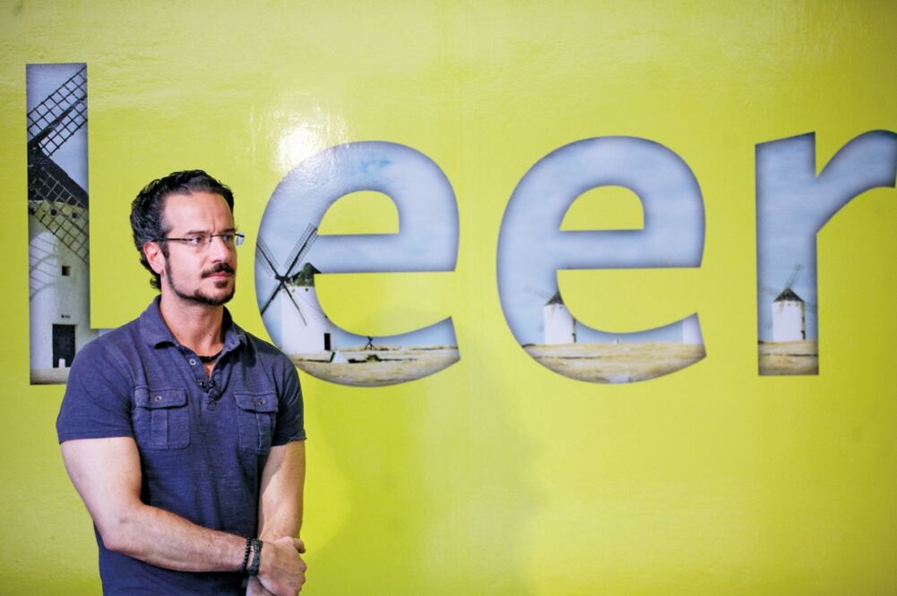 ALBERTO ACHAR, Gerente de Mercadotecnia de Librerías Gandhi (JUAN CARLOS REYES. EL UNIVERSAL)