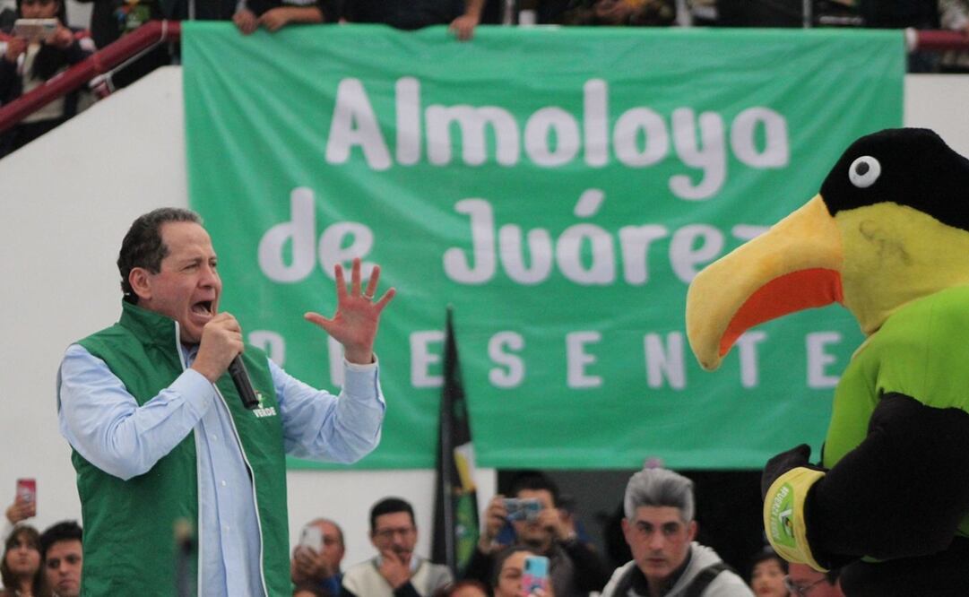 Eruviel Ávila anunció su pase al Partido Verde, tras renunciar al PRI. Foto: Especial