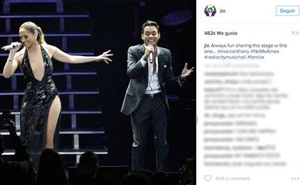 Jennifer Lopez y Marc Anthony se reencuentran en el escenario