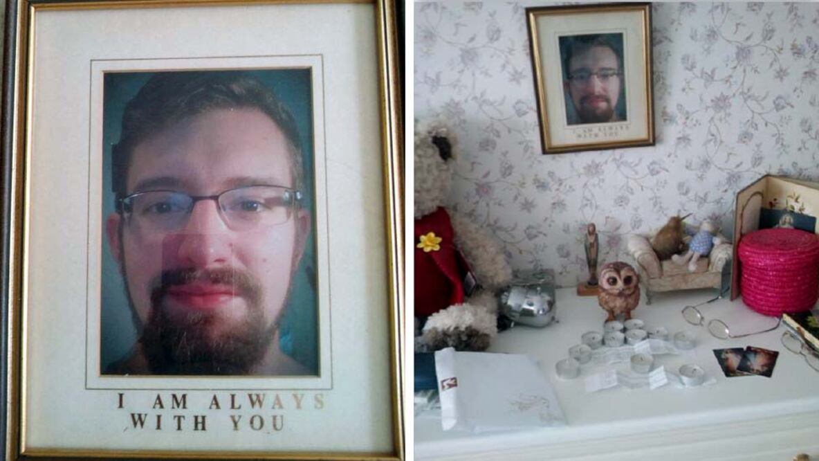 Ben Field dejó mensajes en espejos de una de sus víctimas y la convenció de que provenían de Dios. Foto: Thames Valley Police