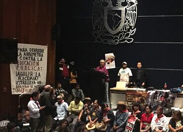 Tras 12 horas de asamblea, aún no hay consenso contra grupos porriles en la UNAM