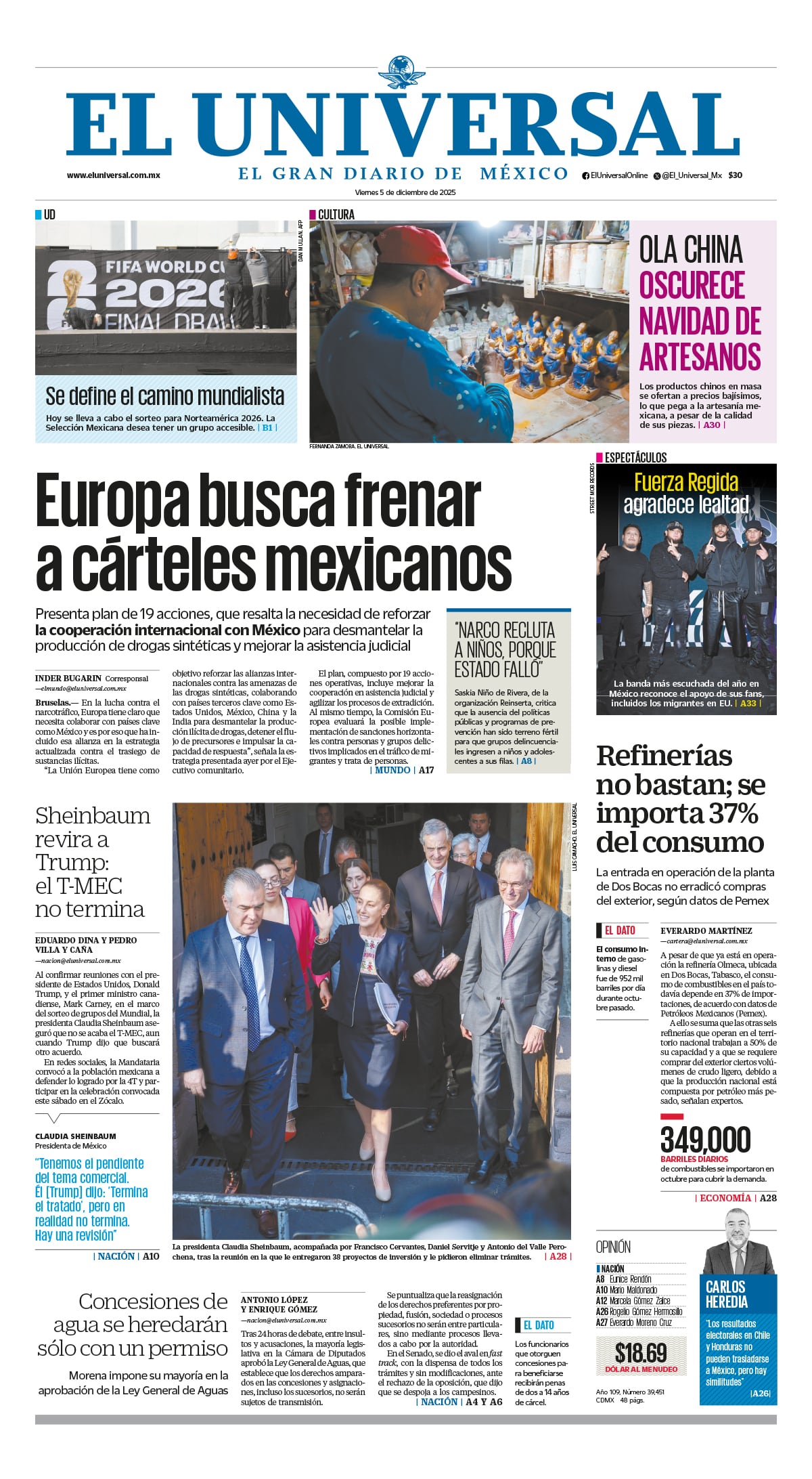 Portada impresa