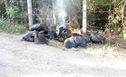 Incendian y abandonan cinco cuerpos en Chilapa, Guerrero