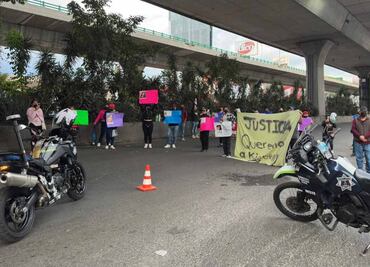 Exigen la localización con vida de Kimberly Hillary en Naucalpan; bloquean Periférico Norte