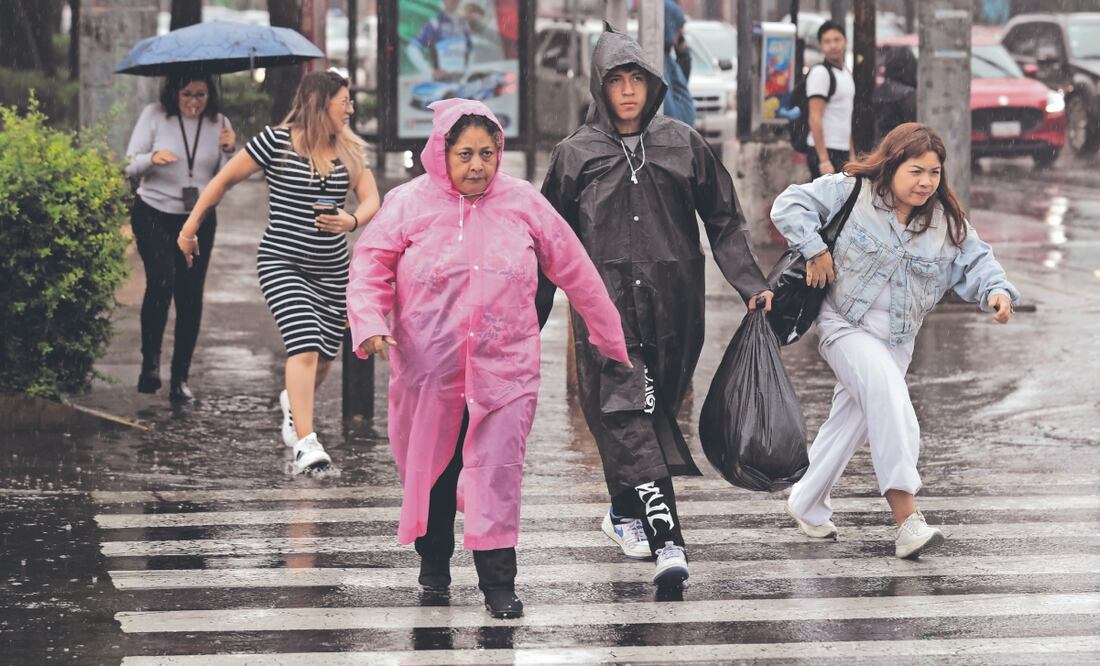Las lluvias seguirán hasta el próximo jueves, pronostican. Foto: Archivo EL UNIVERSAL