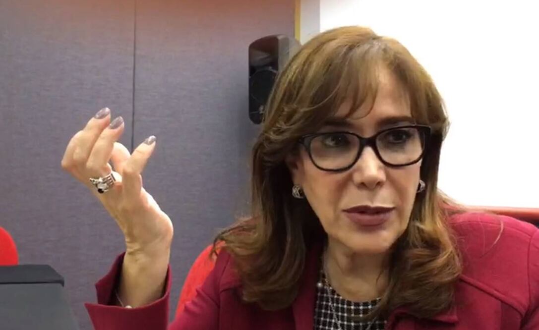 La dirigente de Morena, Yeidckol Polevnsky. Foto: Archivo