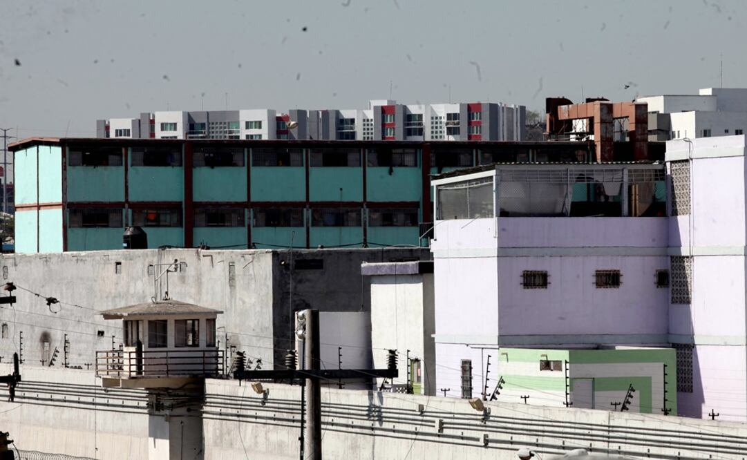Aspectos del exterior del penal de Topo Chico. /Valente Rosas - EL UNIVERSAL