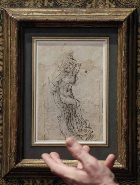 Francia retiene dibujo de Da Vinci valuado en 15 mdd