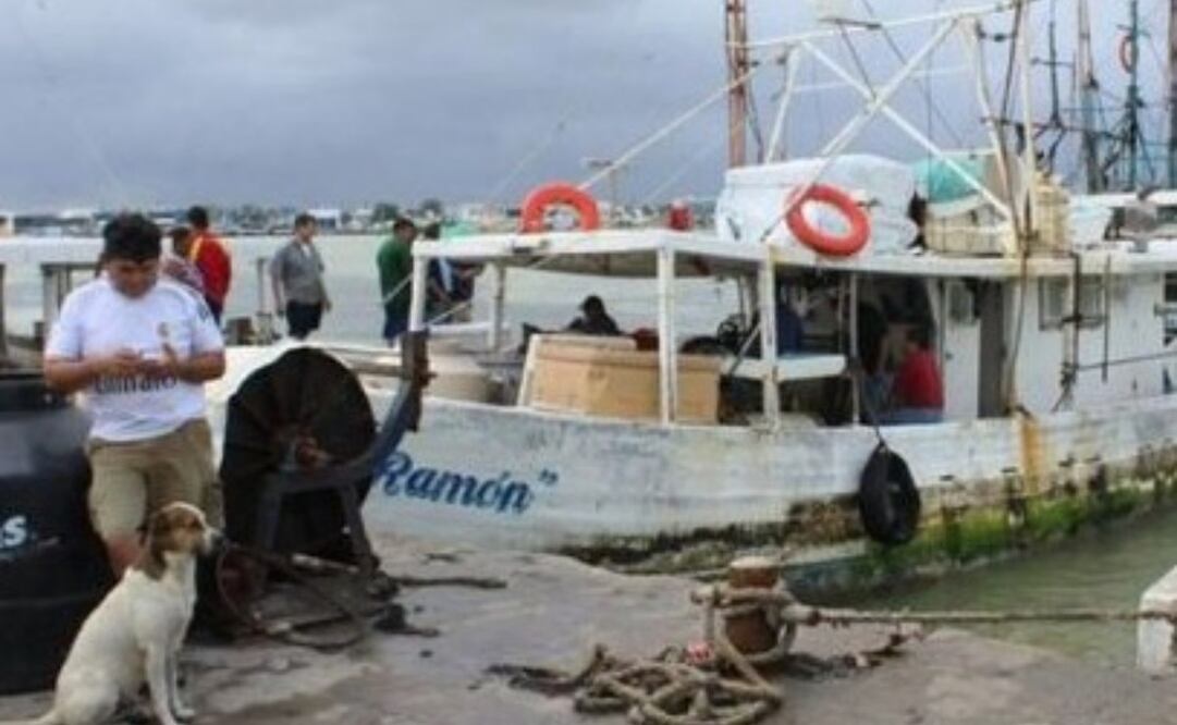 Frente frío paraliza pesca en Yucatán; cierre de puertos afecta recta final de captura de pulpo.
Foto: Especial.