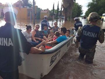 Restablecen servicio de energía eléctrica en Sinaloa tras fuertes lluvias