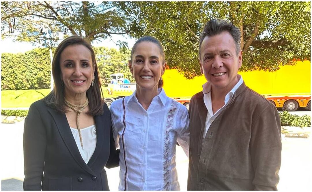 Claudia Sheinbaum con Pablo Lemus en Jalisco. Foto: @PabloLemusN