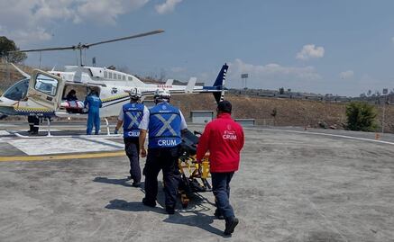 Michoacán establece puente aéreo de Acapulco a Morelia para trasladar heridos a centros de atención médica 