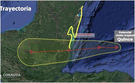 Se forma potencial Ciclón Tropical Quince en el Mar Caribe; puede intensificarse a tormenta tropical "Nadine"
