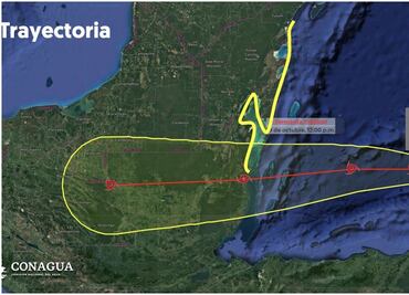 Se forma potencial Ciclón Tropical Quince en el Mar Caribe; puede intensificarse a tormenta tropical "Nadine"
