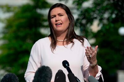 Sarah Sanders, exportavoz de la Casa Blanca, se incorpora a Fox News como analista