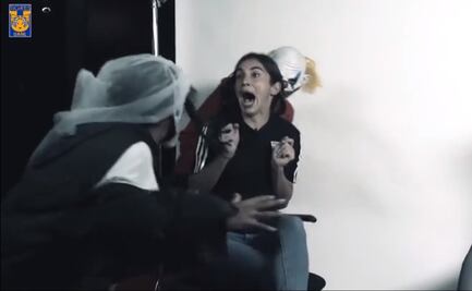 Nahuel Guzmán y la terrorífica broma a futbolista de Tigres Femenil por el Día de Muertos