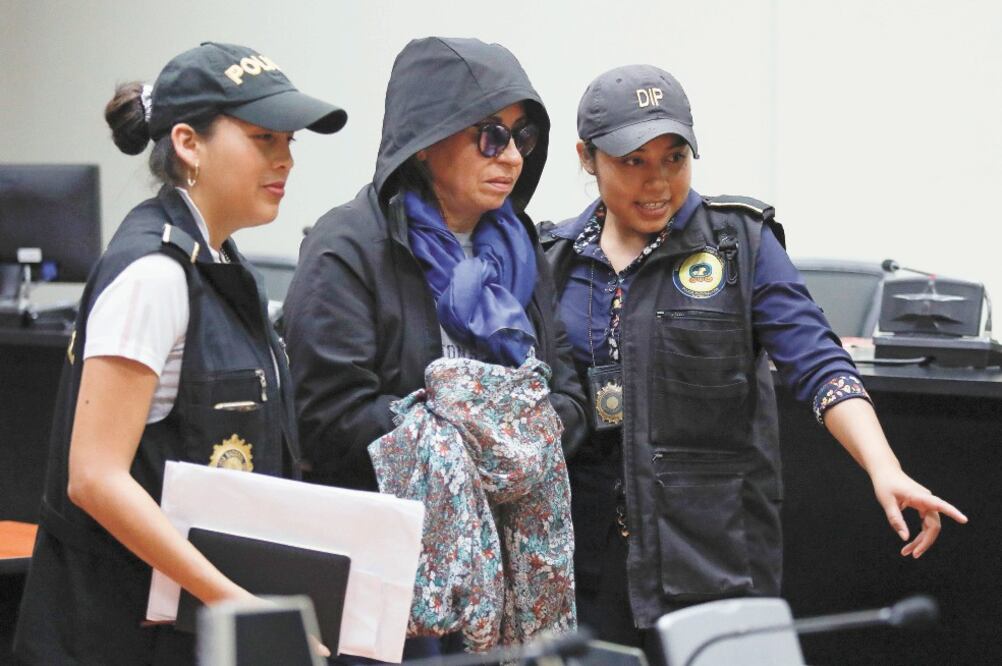 La excandidata presidencial de Guatemala Sandra Torres fue detenida en su casa a las afueras de la ciudad de Guatemala. Foto/LUIS ECHEVERRÍA. REUTERS