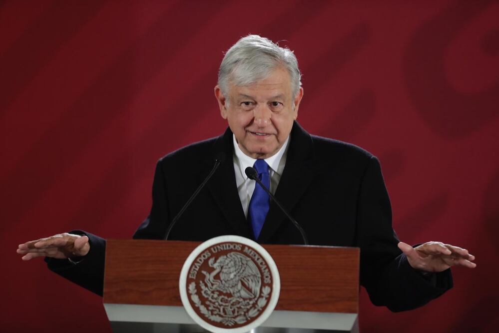 El presidente esta mañana. Foto: Iván Stephens / EL UNIVERSAL 