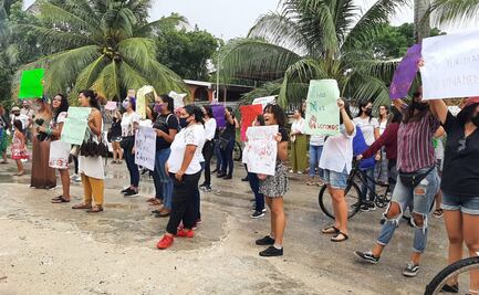 Exigen justicia por Yuridiana, joven asesinada en Bacalar, Quintana Roo