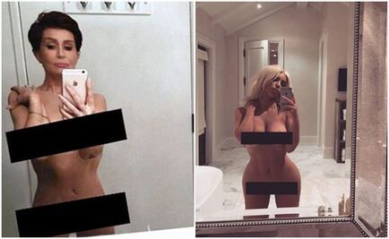 Sharon Osbourne posa desnuda al estilo Kardashian