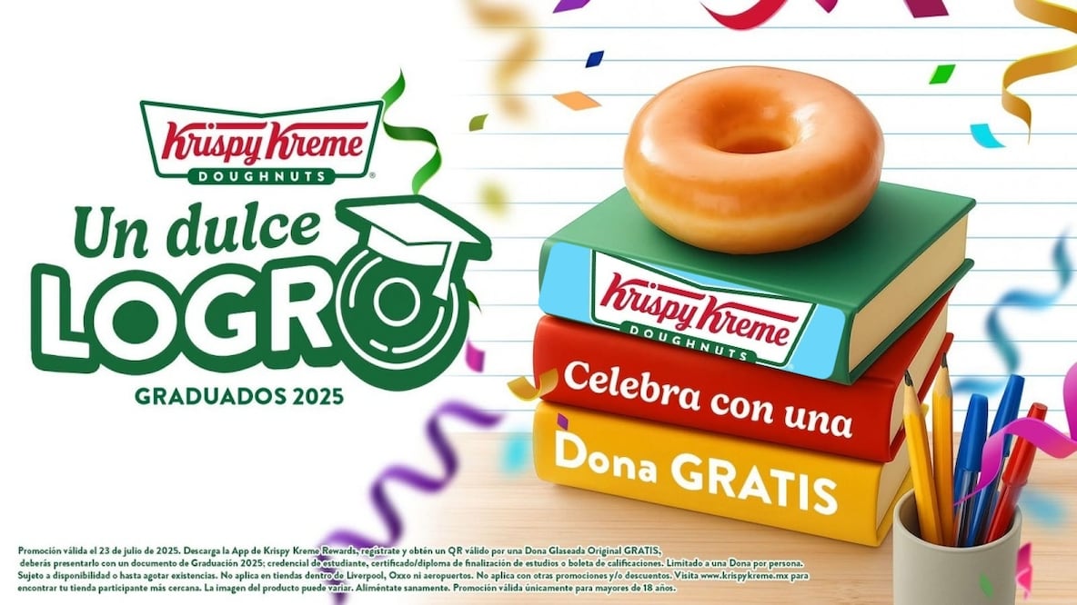 No te puedes perder esta promoción de Krispy Kreme. Foto: Redes Sociales