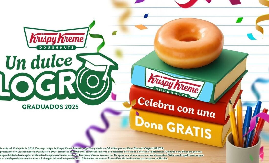 No te puedes perder esta promoción de Krispy Kreme. Foto: Redes Sociales