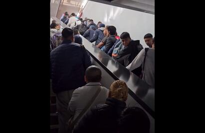 Metro explica la razón por la que escaleras eléctricas corrieron en sentido contrario