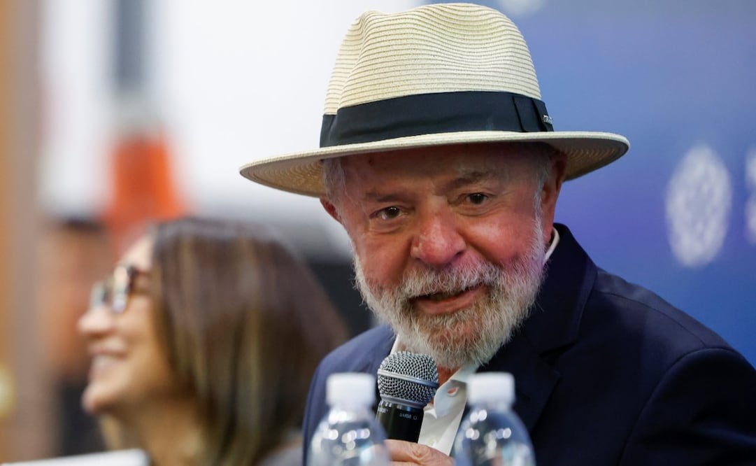 El presidente viajaba desde Brasilia en el avión VC-1 de la Fuerza Aérea Brasileña, un Airbus 319, según imágenes de la prensa local. Foto: EFE/Archivo