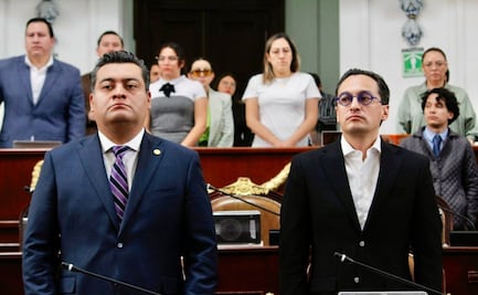 Congreso CDMX guarda un minuto de silencio; exigen justicia por muerte Berenice Giles y Miguel Ángel Rojas en AXE Ceremonia
