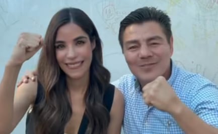 "El Travieso" Arce se suma a Morena junto a Diana Karina Barreras, conocida como "Dato Protegido"; "juntos vamos a echar el chingazo"