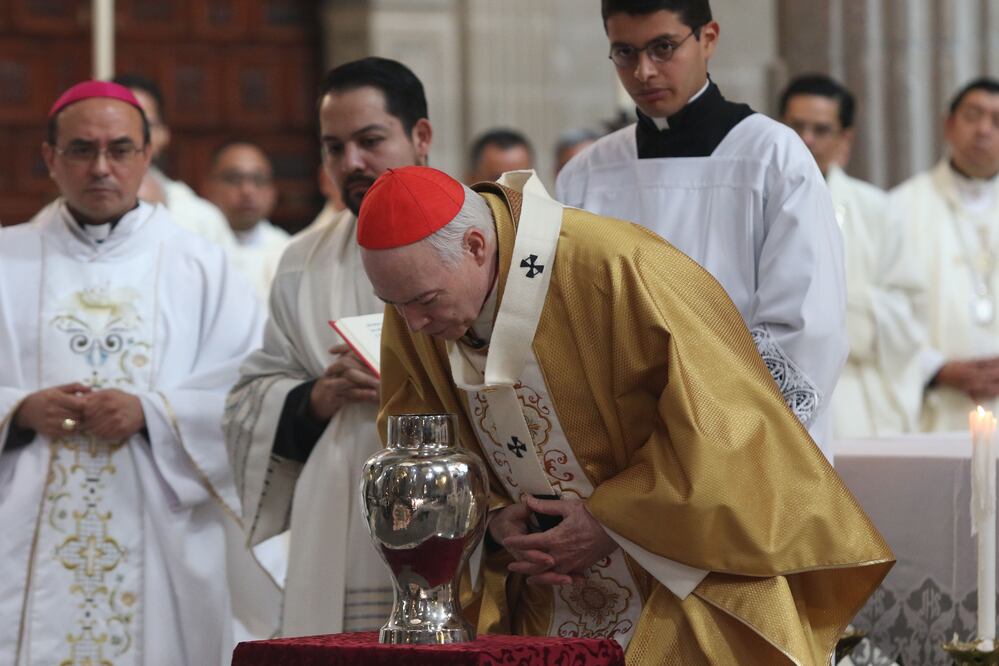 Arzobispo Carlos Aguiar Retes (ARCHIVO. EL UNIVERSAL)