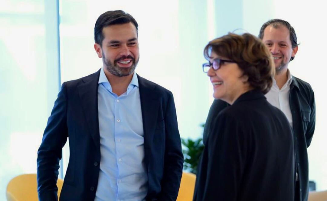 Patricia Mercado y Jorge Álvarez Máynez. Foto: X @AlvarezMaynez