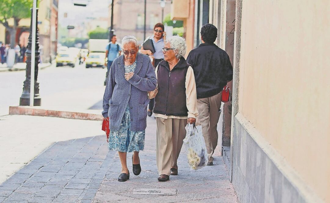 Actualmente, la población de personas adultas mayores en el país es de 12.4 millones. /Archivo - EL UNIVERSAL