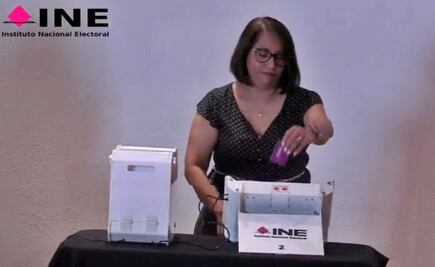 Presenta INE urnas electrónicas para casillas especiales en CDMX, Nuevo León y EU