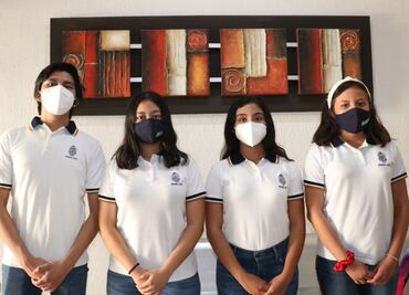 Jóvenes estudiantes crean app para aprender lengua maya