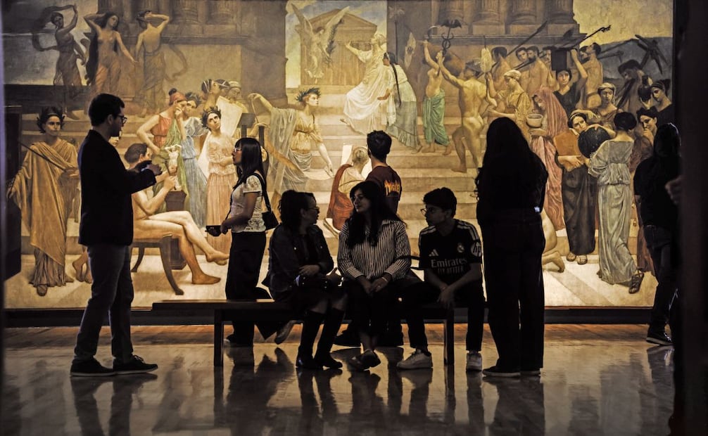De Joaquín Clausell a Rufino Tamayo, la colección de arte abarca 60 años de historia. Foto: Gabriel Pano/El Universal