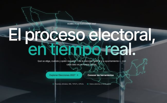 Nace Electoral Mx, sitio web para el monitoreo en vivo de elecciones; "autoridades locales están ávidas y necesitadas de información"